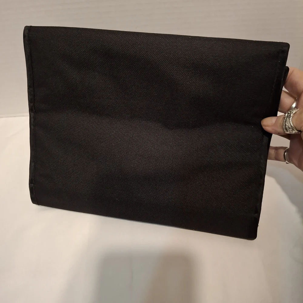 Black Hanging Clear Pocket Organizer - Home Storage Makeup Or Jewelry Nwot